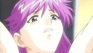 Befestigte Anime Cutie leidet unter sm Folter